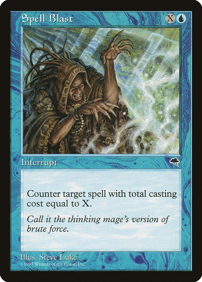 Image for Spell Blast (89) - Magic: The Gathering