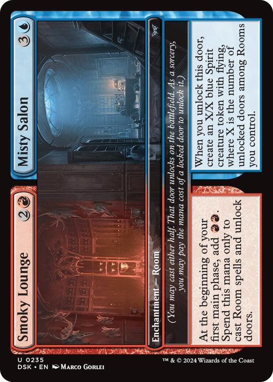 Image for Smoky Lounge // Misty Salon (235) - Magic: The Gathering