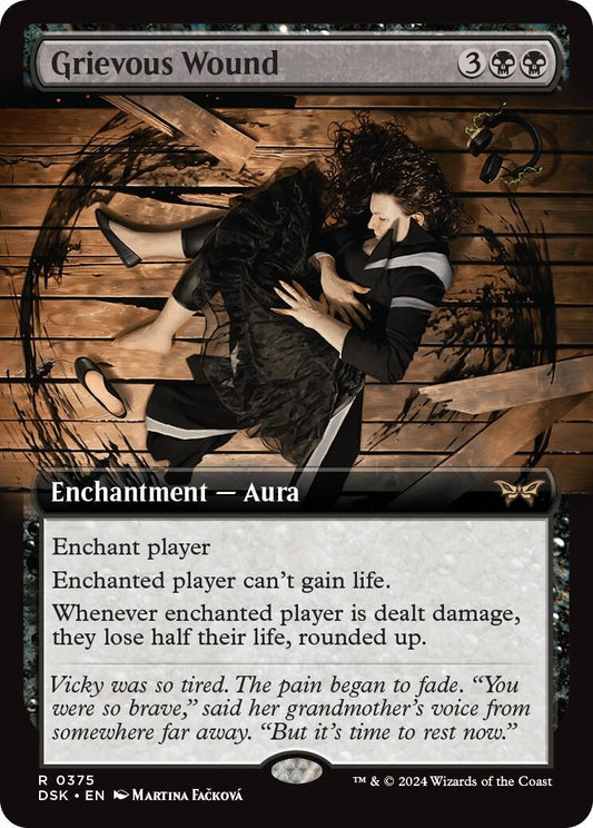 Image for Grievous Wound (Extended Art) (375) - Magic: The Gathering
