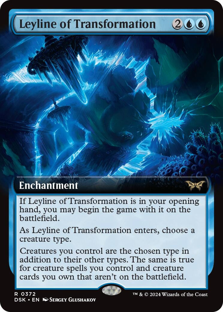 Image for Leyline of Transformation (Extended Art) (372) - Magic: The Gathering