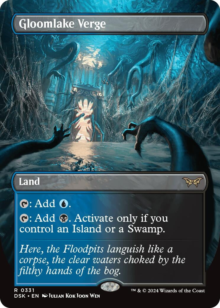 Image for Gloomlake Verge (Borderless) (331) - Magic: The Gathering