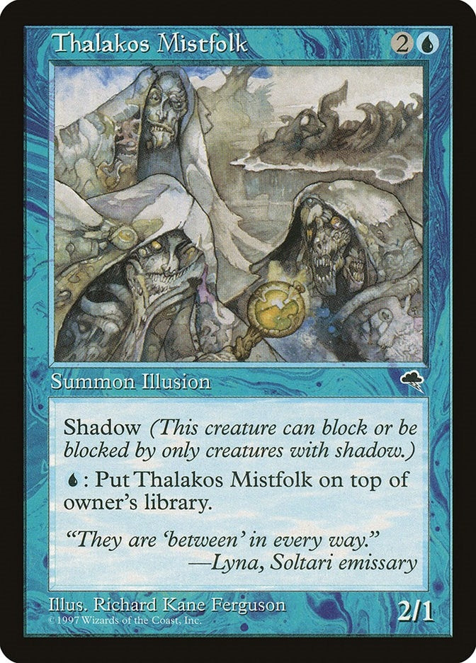 Image for Thalakos Mistfolk (93) - Magic: The Gathering