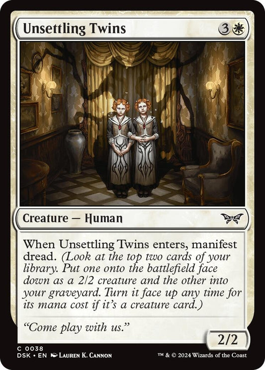Image for Unsettling Twins (38) - Magic: The Gathering