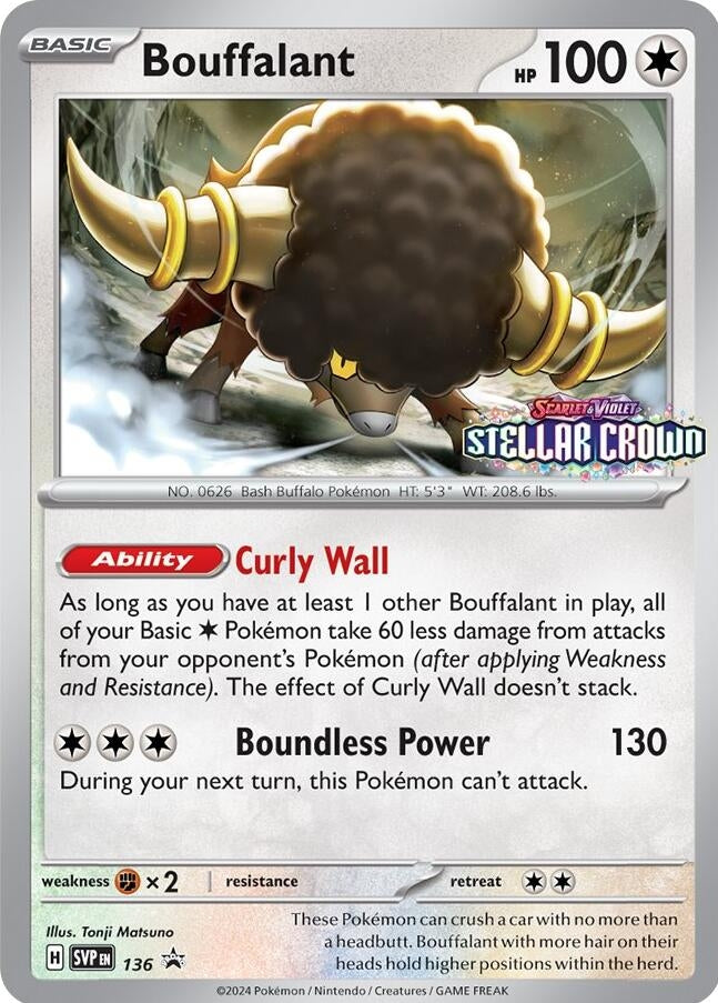 Image for Bouffalant - 136 (136) - Pokemon