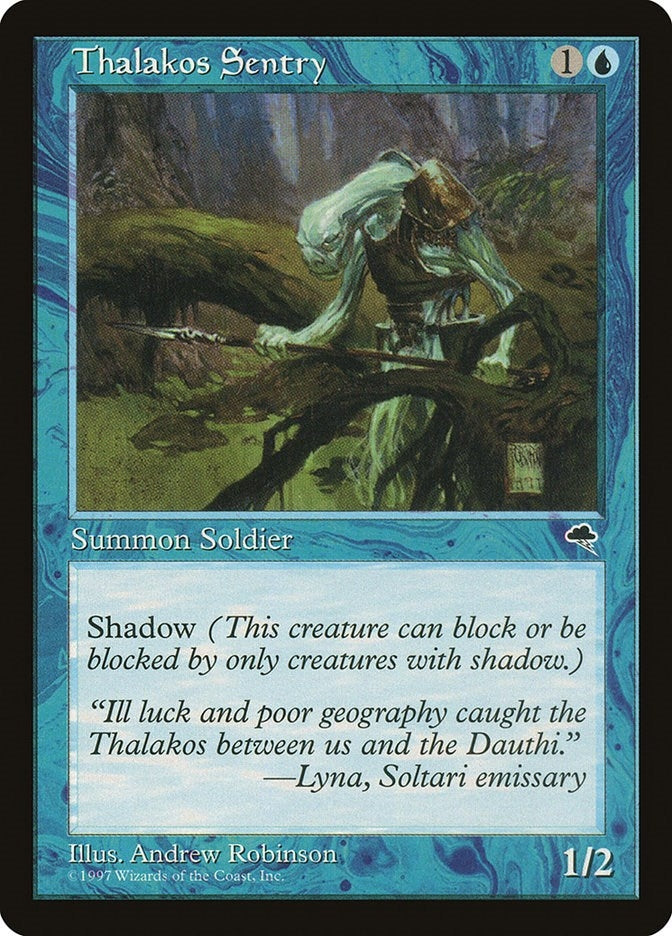 Image for Thalakos Sentry (95) - Magic: The Gathering