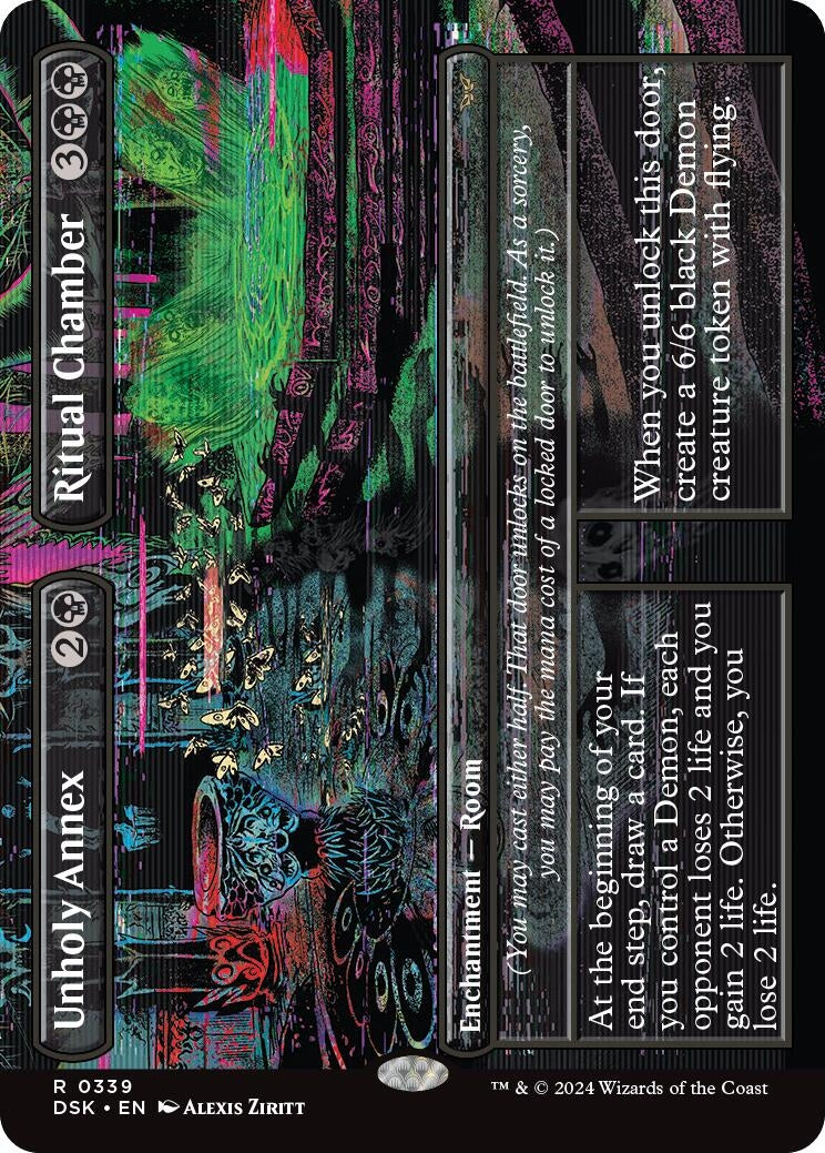 Image for Unholy Annex // Ritual Chamber (Borderless) (339) - Magic: The Gathering
