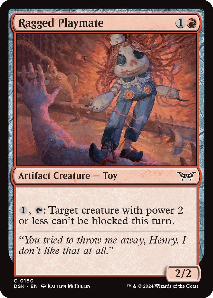 Image for Ragged Playmate (150) - Magic: The Gathering