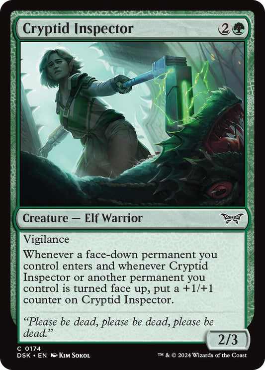 Image for Cryptid Inspector (174) - Magic: The Gathering