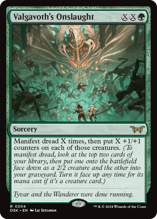 Image for Valgavoth's Onslaught (204) - Magic: The Gathering