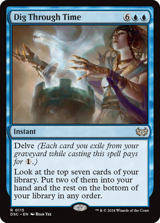 Image for Dig Through Time (115) - Magic: The Gathering