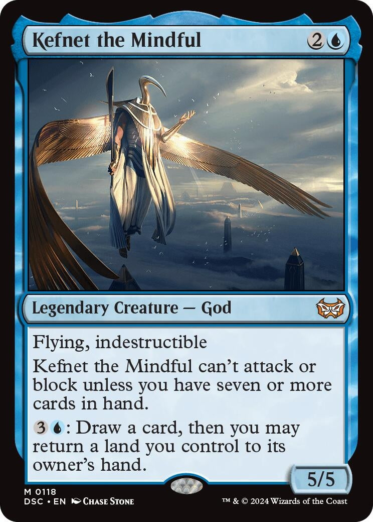 Image for Kefnet the Mindful (118) - Magic: The Gathering
