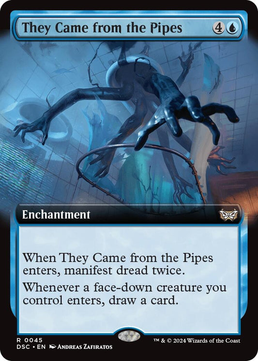 Image for They Came from the Pipes (Extended Art) (45) - Magic: The Gathering