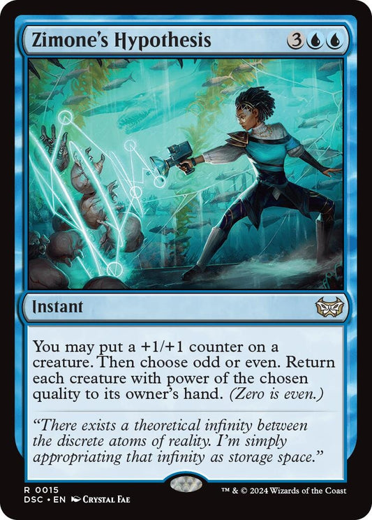 Image for Zimone's Hypothesis (15) - Magic: The Gathering