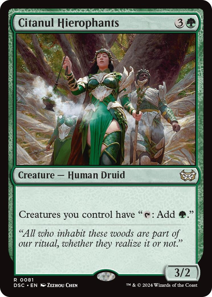 Image for Citanul Hierophants (81) - Magic: The Gathering