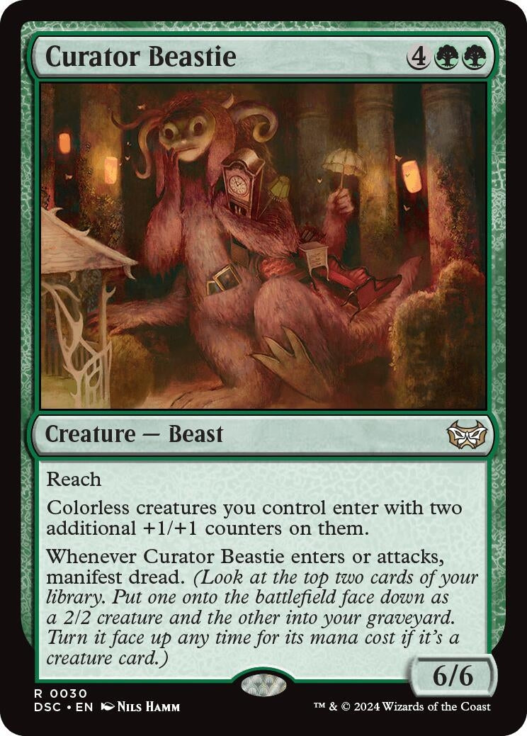 Image for Curator Beastie (30) - Magic: The Gathering
