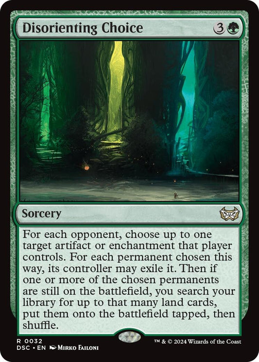 Image for Disorienting Choice (32) - Magic: The Gathering