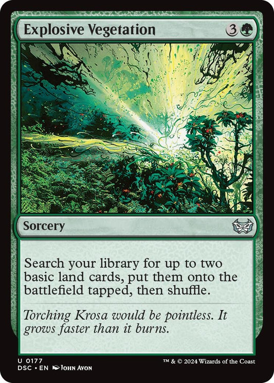 Image for Explosive Vegetation (177) - Magic: The Gathering