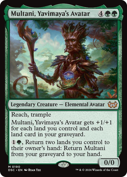 Image for Multani, Yavimaya's Avatar (190) - Magic: The Gathering