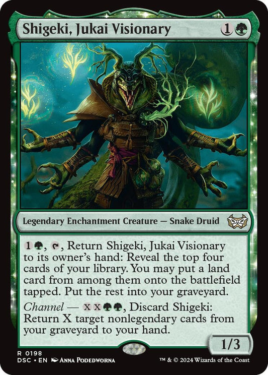 Image for Shigeki, Jukai Visionary (198) - Magic: The Gathering