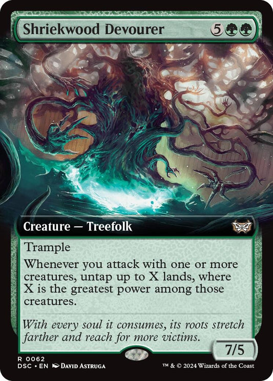 Image for Shriekwood Devourer (Extended Art) (62) - Magic: The Gathering