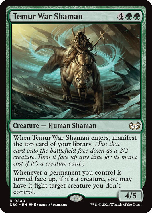 Image for Temur War Shaman (200) - Magic: The Gathering