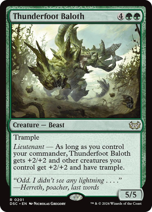 Image for Thunderfoot Baloth (201) - Magic: The Gathering