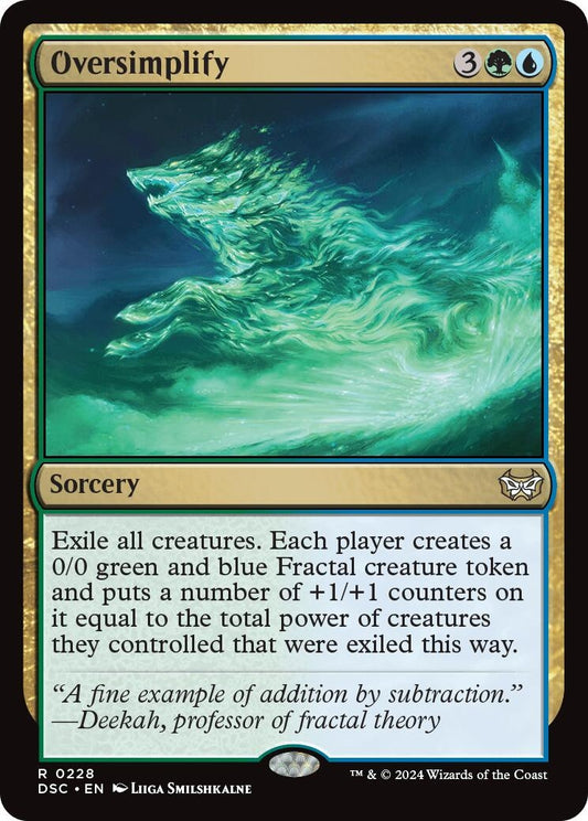 Image for Oversimplify (228) - Magic: The Gathering
