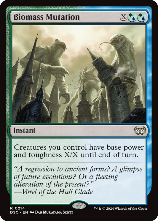 Image for Biomass Mutation (214) - Magic: The Gathering