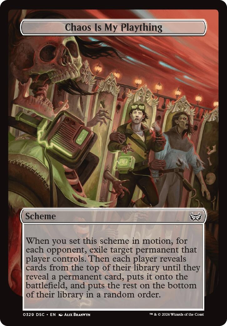Image for Chaos is My Plaything (Full Art) (329) - Magic: The Gathering