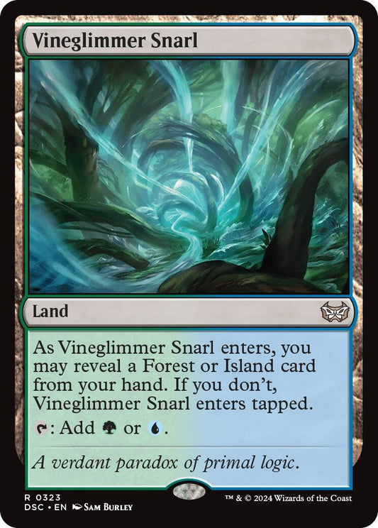 Image for Vineglimmer Snarl (323) - Magic: The Gathering