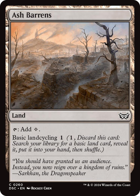 Image for Ash Barrens (260) - Magic: The Gathering