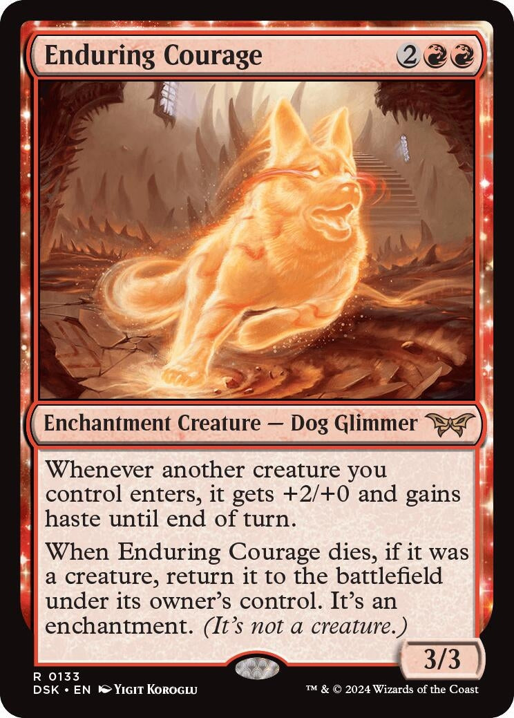 Image for Enduring Courage (133) - Magic: The Gathering
