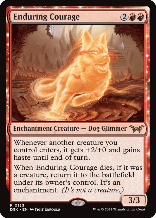 Image for Enduring Courage (133) - Magic: The Gathering