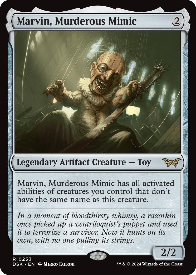Image for Marvin, Murderous Mimic (253) - Magic: The Gathering