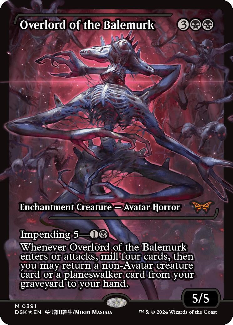 Image for Overlord of the Balemurk (Showcase) (391) - Magic: The Gathering