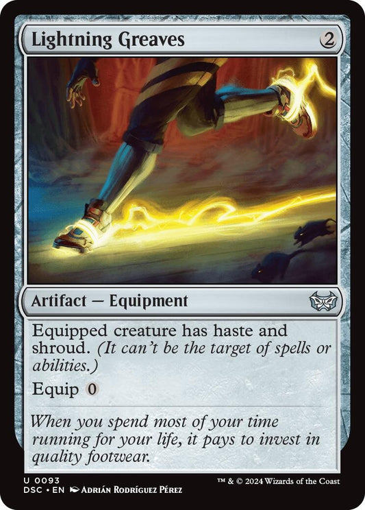 Image for Lightning Greaves (93) - Magic: The Gathering