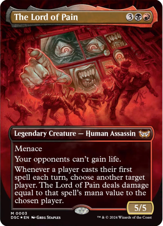 Image for The Lord of Pain (Borderless) (3) - Magic: The Gathering