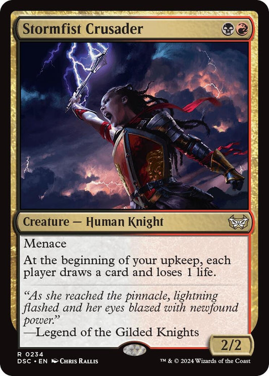 Image for Stormfist Crusader (234) - Magic: The Gathering