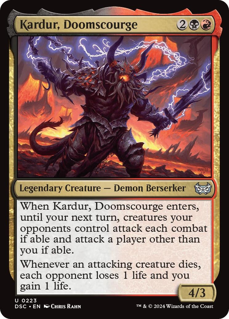 Image for Kardur, Doomscourge (223) - Magic: The Gathering