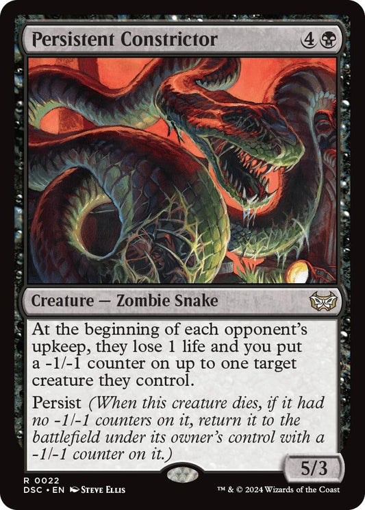 Image for Persistent Constrictor (22) - Magic: The Gathering