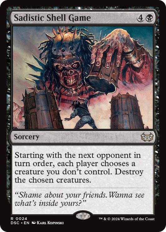 Image for Sadistic Shell Game (24) - Magic: The Gathering