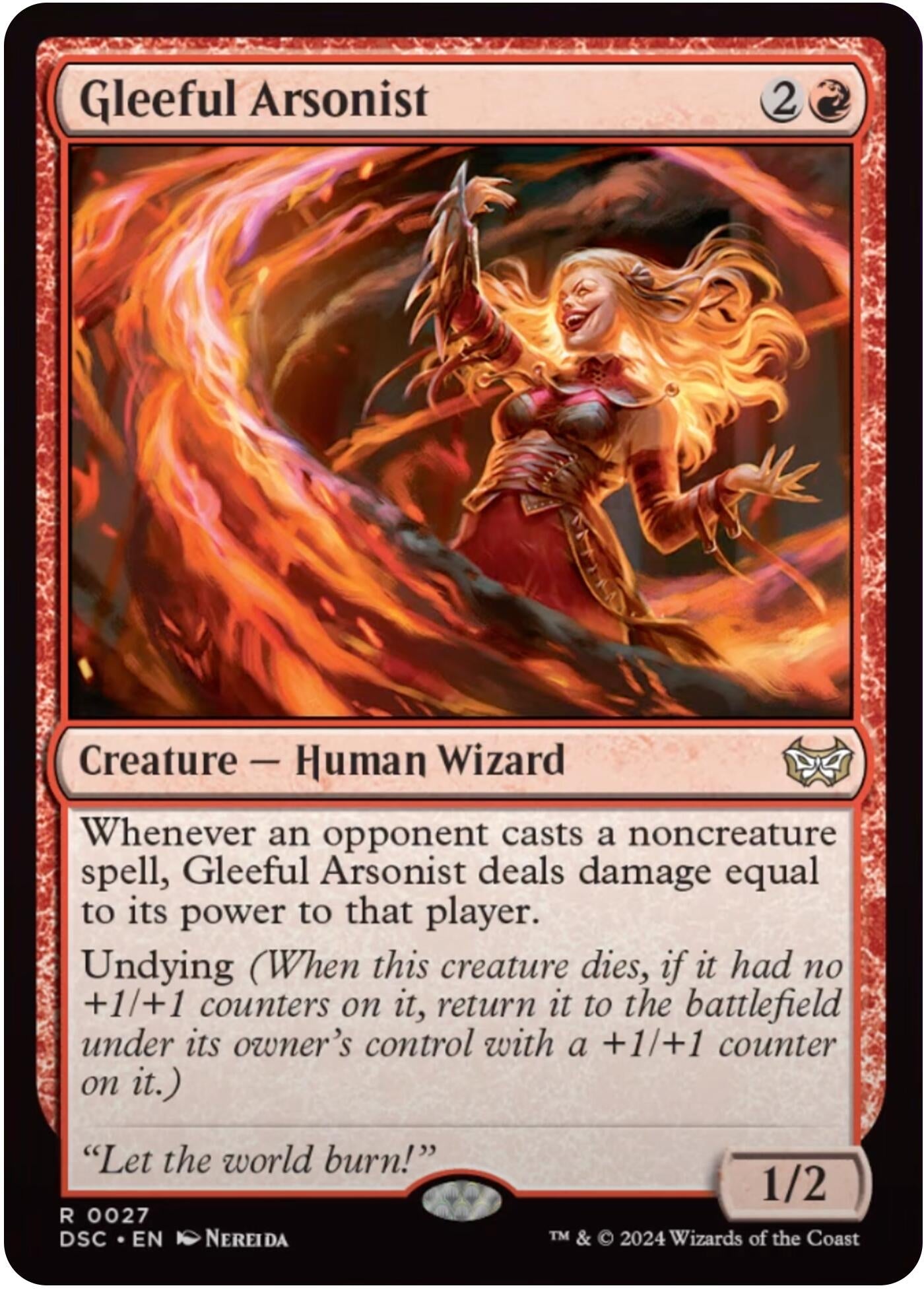 Image for Gleeful Arsonist (27) - Magic: The Gathering