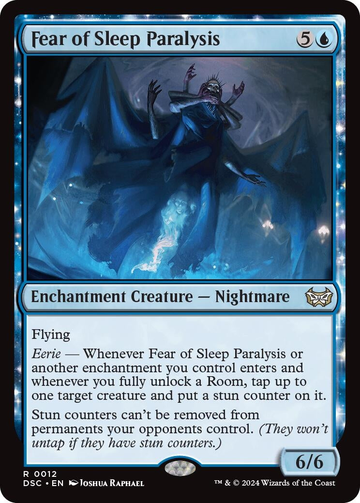 Image for Fear of Sleep Paralysis (12) - Magic: The Gathering
