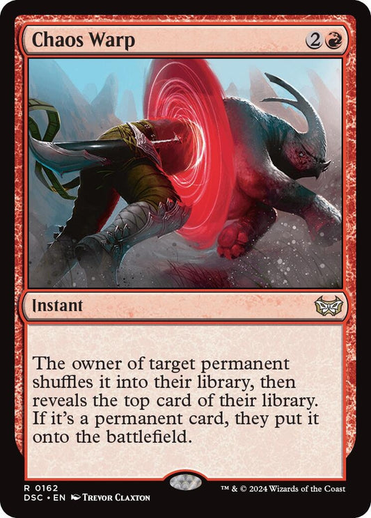 Image for Chaos Warp (162) - Magic: The Gathering