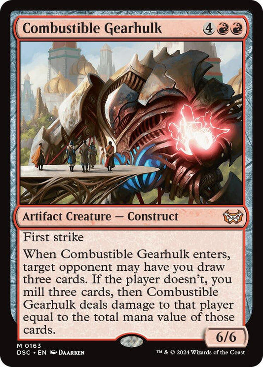 Image for Combustible Gearhulk (163) - Magic: The Gathering