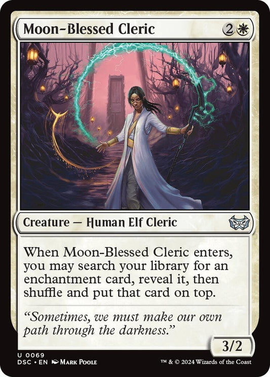 Image for Moon-Blessed Cleric (69) - Magic: The Gathering