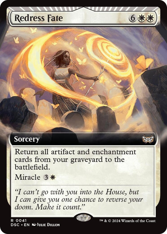 Image for Redress Fate (Extended Art) (41) - Magic: The Gathering