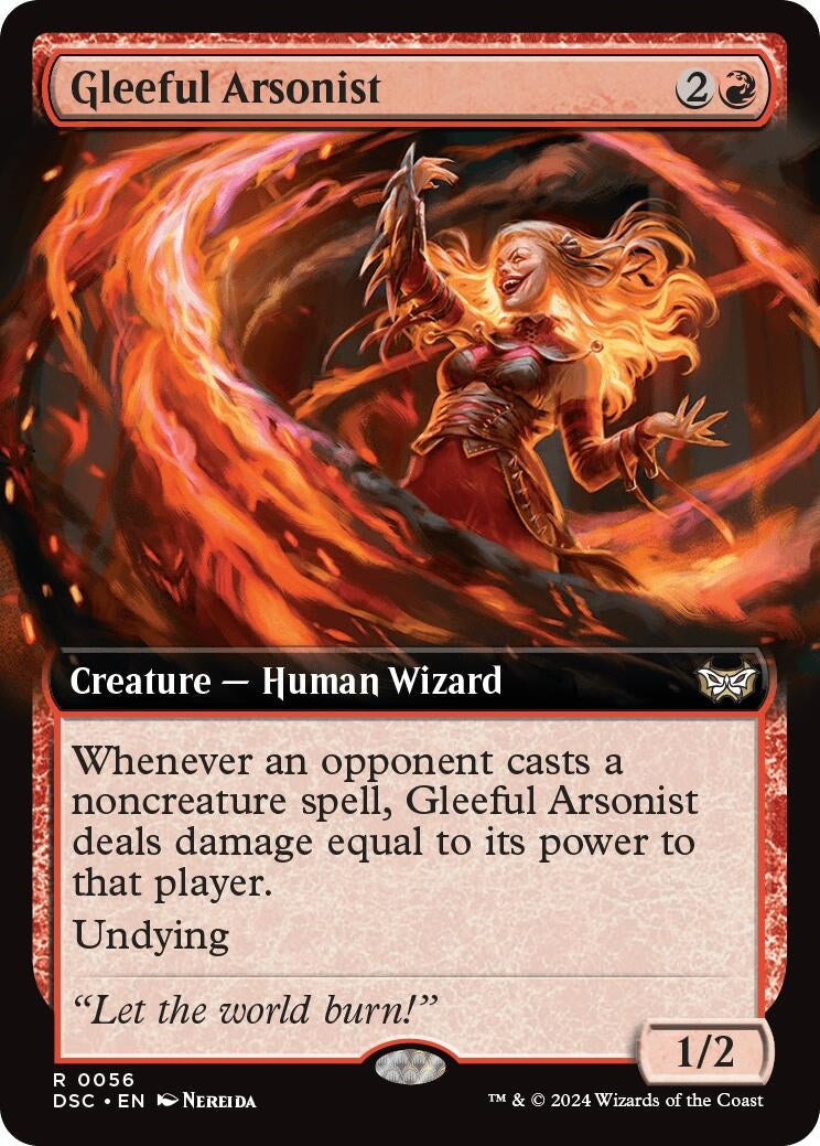 Image for Gleeful Arsonist (Extended Art) (56) - Magic: The Gathering