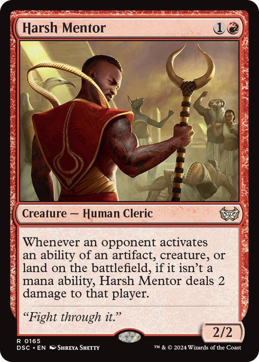 Image for Harsh Mentor (165) - Magic: The Gathering