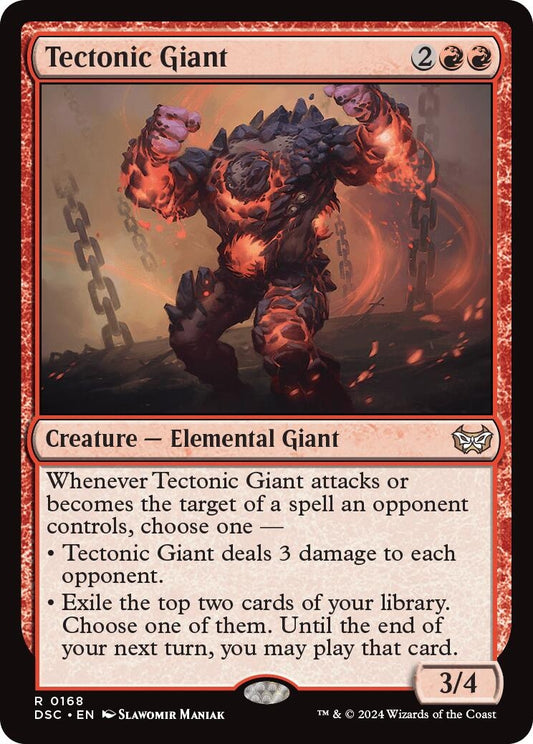 Image for Tectonic Giant (168) - Magic: The Gathering